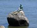 Vancouver Girl in a wetsuit statue